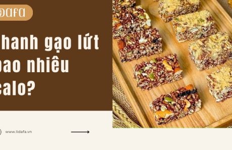 1 thanh gạo lứt bao nhiêu calo
