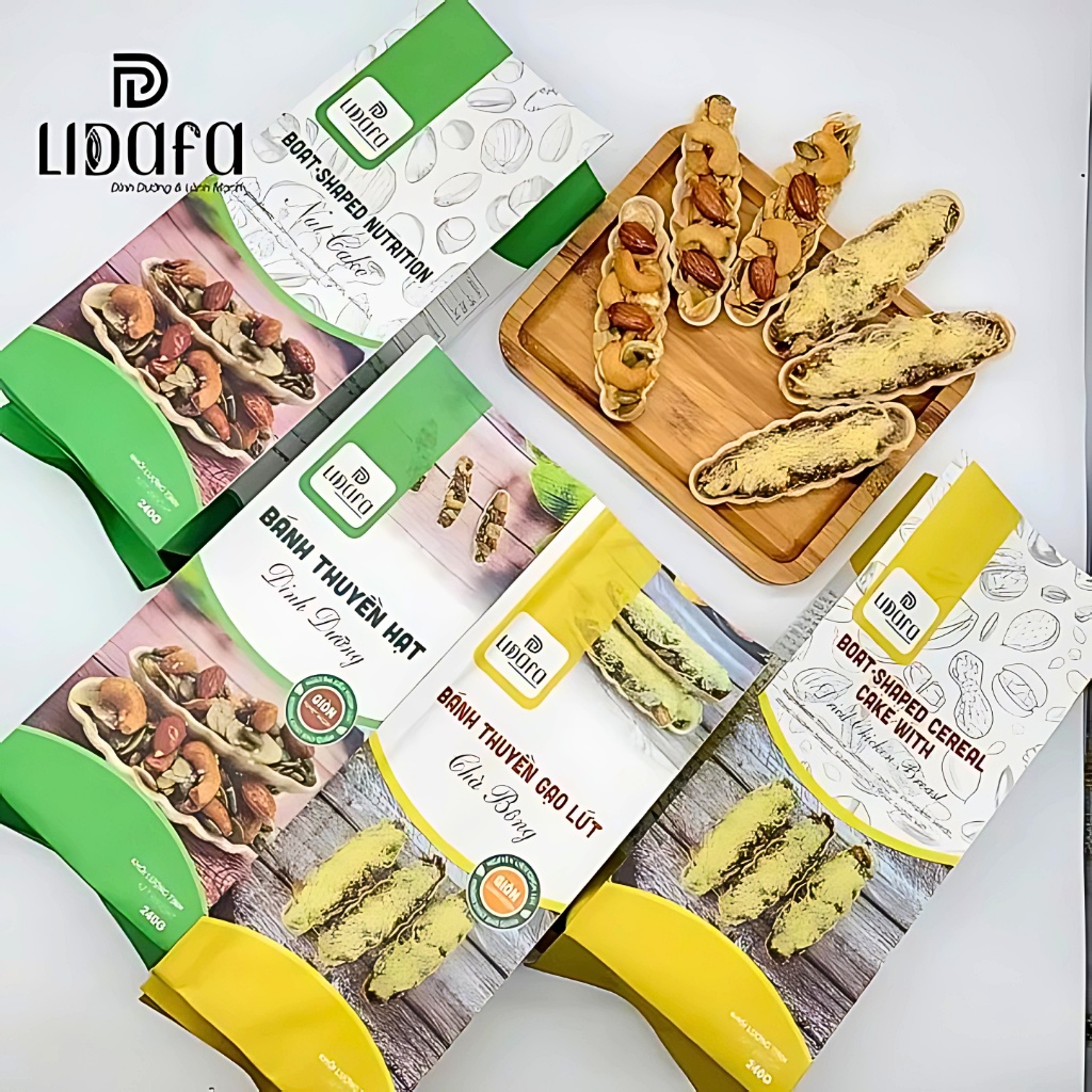 combo bánh mix hạt dinh dưỡng giá rẻ