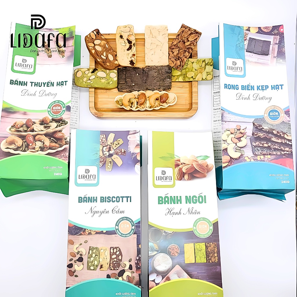 combo bánh mix hạt dinh dưỡng ngon giá rẻ