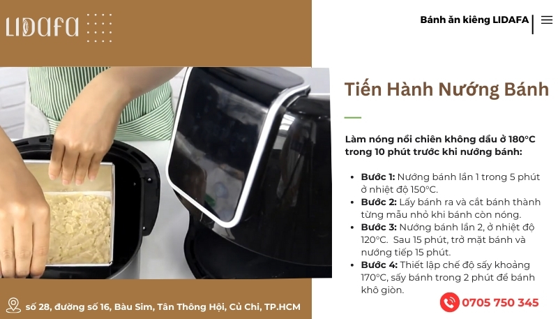tien hanh nuong banh