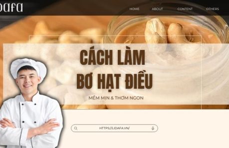 Cách làm bơ hạt đều