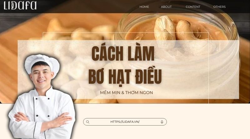 Cách làm bơ hạt đều