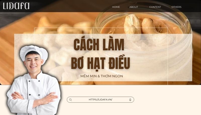 Cách làm bơ hạt đều