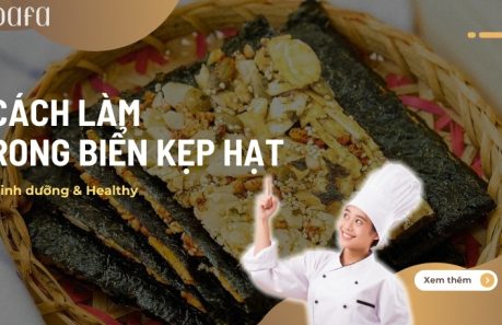 cách làm rong biển kẹp hạt