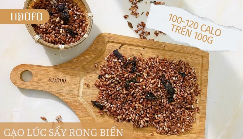 Gạo lứt sấy rong biển 
