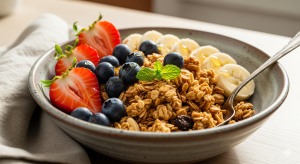 ăn granola