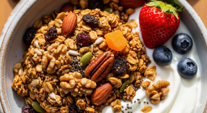 ăn granola