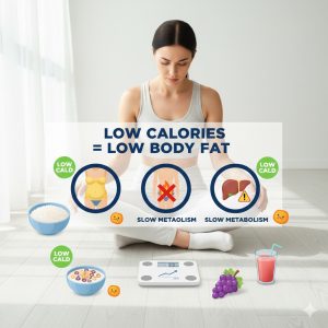 Hiện tượng ăn ít vẫn tăng cân do tích mỡ, giảm trao đổi chất và thay đổi hormone