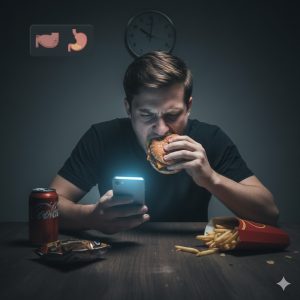 Sai lầm khiến đầy bụng, khó tiêu kéo dài