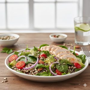 Salad giàu carb tốt