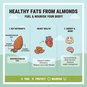 chất béo tốt trong hạnh nhân