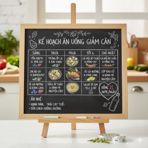 Kế hoạch ăn uống giảm cân
