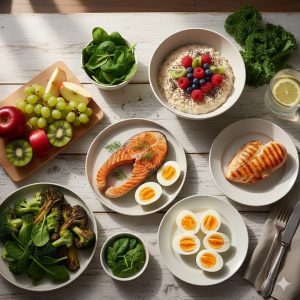 thực phẩm giúp giảm mỡ đùi