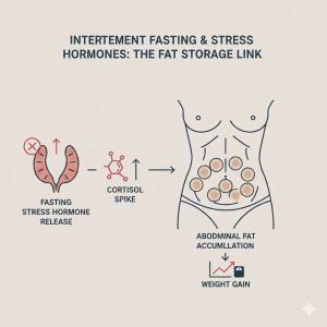 bỏ bữa gây tích mỡ bụng dù ăn ít