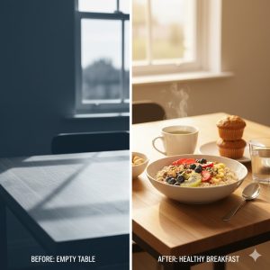 bỏ bữa sáng làm tăng nguy cơ thừa cân và mỡ nội tạng