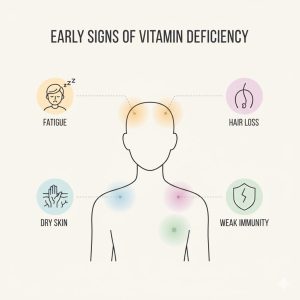 Dấu hiệu cơ thể thiếu vitamin phổ biến ở người trưởng thành