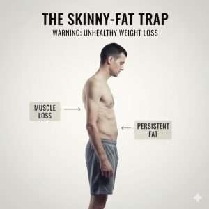 Giảm cân sai cách khiến cơ thể mất cơ trước khi đốt mỡ