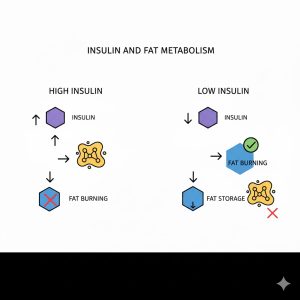 Insulin ảnh hưởng thế nào đến đốt mỡ và chế độ bánh ăn kiêng