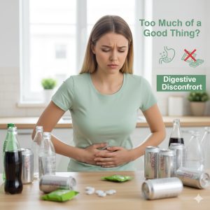 Tác hại tiềm ẩn khi lạm dụng đường ăn kiêng không đúng cách