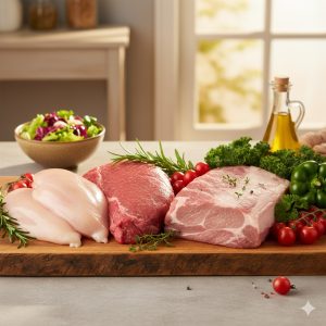 Thực phẩm giàu protein từ thịt nạc