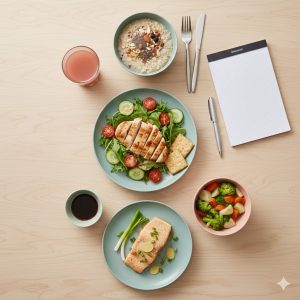 Thực đơn giàu protein cho người giảm cân