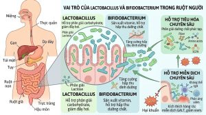 Lợi khuẩn probiotic hỗ trợ tiêu hóa và miễn dịch