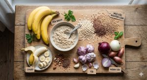 Thực phẩm giàu probiotic và prebiotic tốt cho tiêu hóa