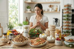 những sai lầm khi ăn healthy giảm mỡ