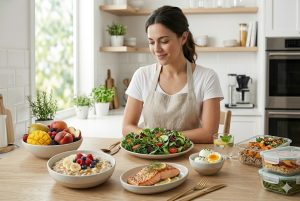 thực phẩm nguyên bản tốt cho chế độ ăn healthy giảm mỡ
