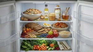 thực phẩm healthy có trong tủ lạnh