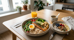 Người giảm cân nên ưu tiên protein hay chất xơ trong mỗi bữa ă